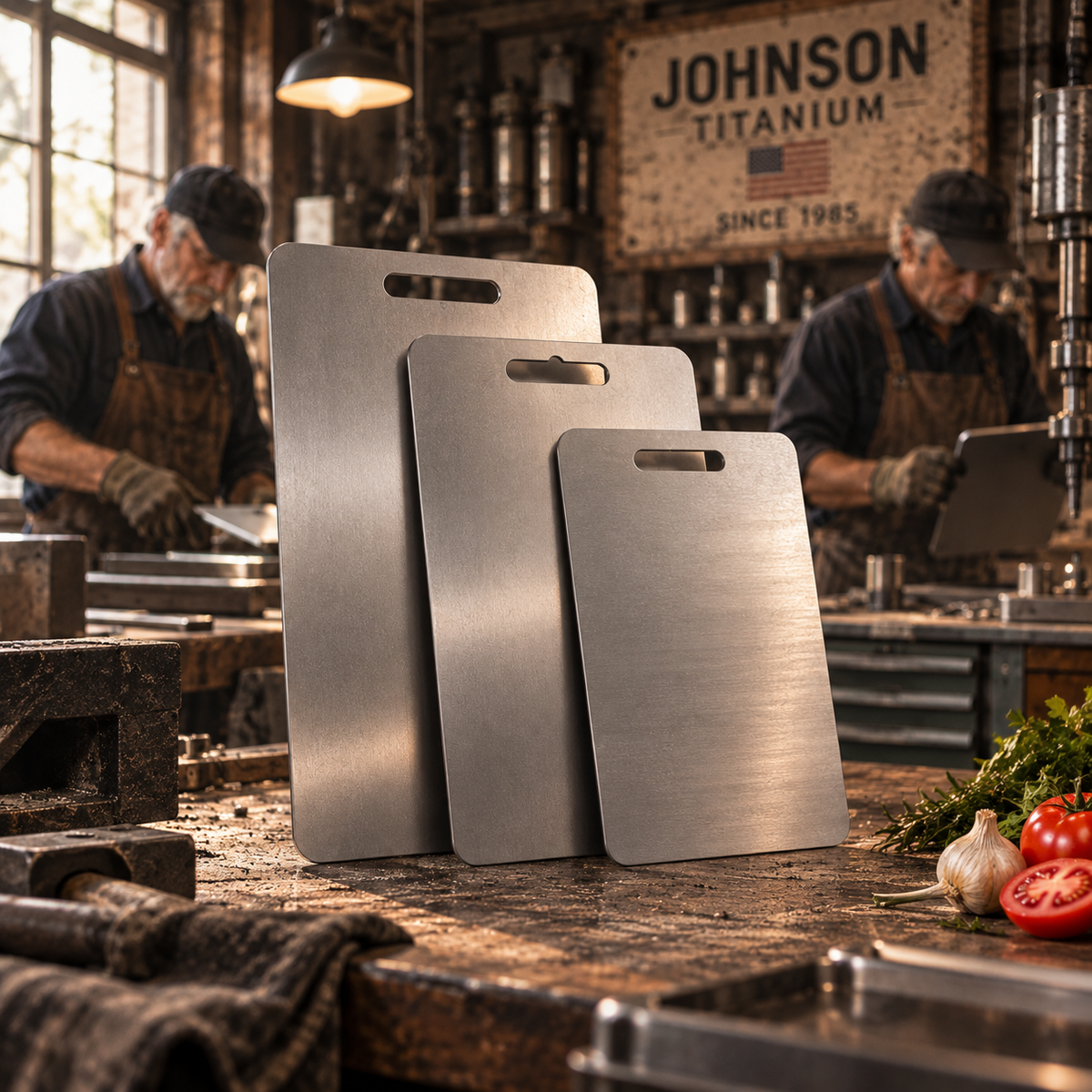 Johnson - Titanium Cutting Board Three sizes VIP