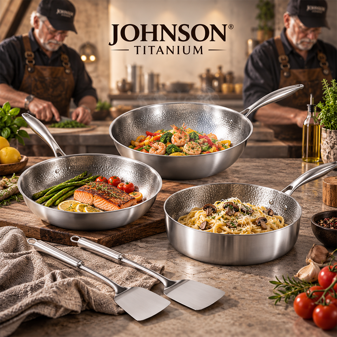 Johnson - Titanium Cookware Set Pro