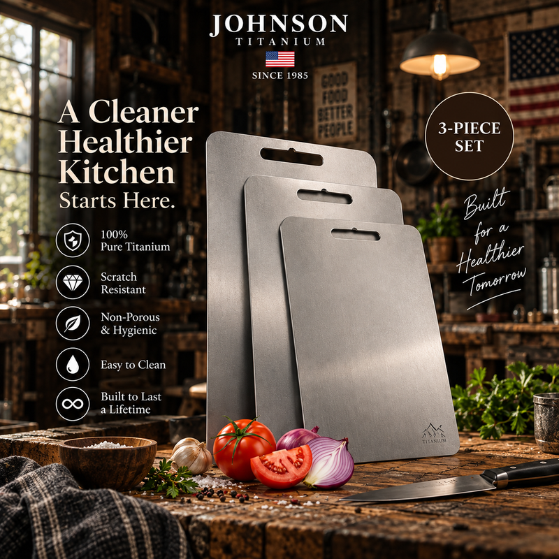 Johnson - Titanium Cutting Board Three sizes VIP