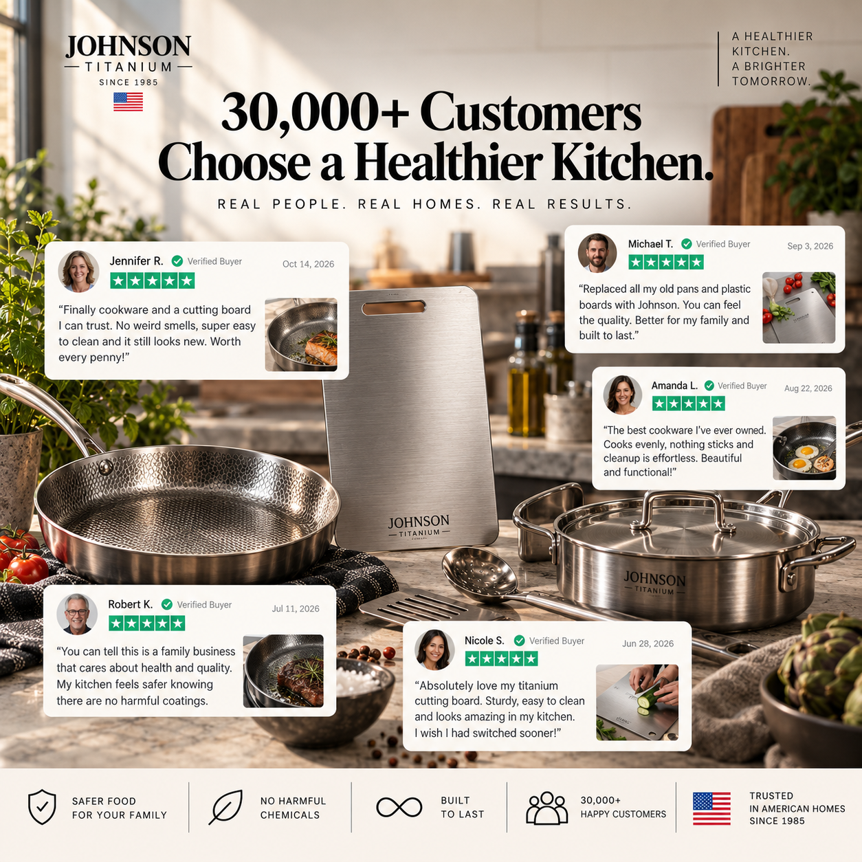Johnson - Titanium Cutting Board Pro