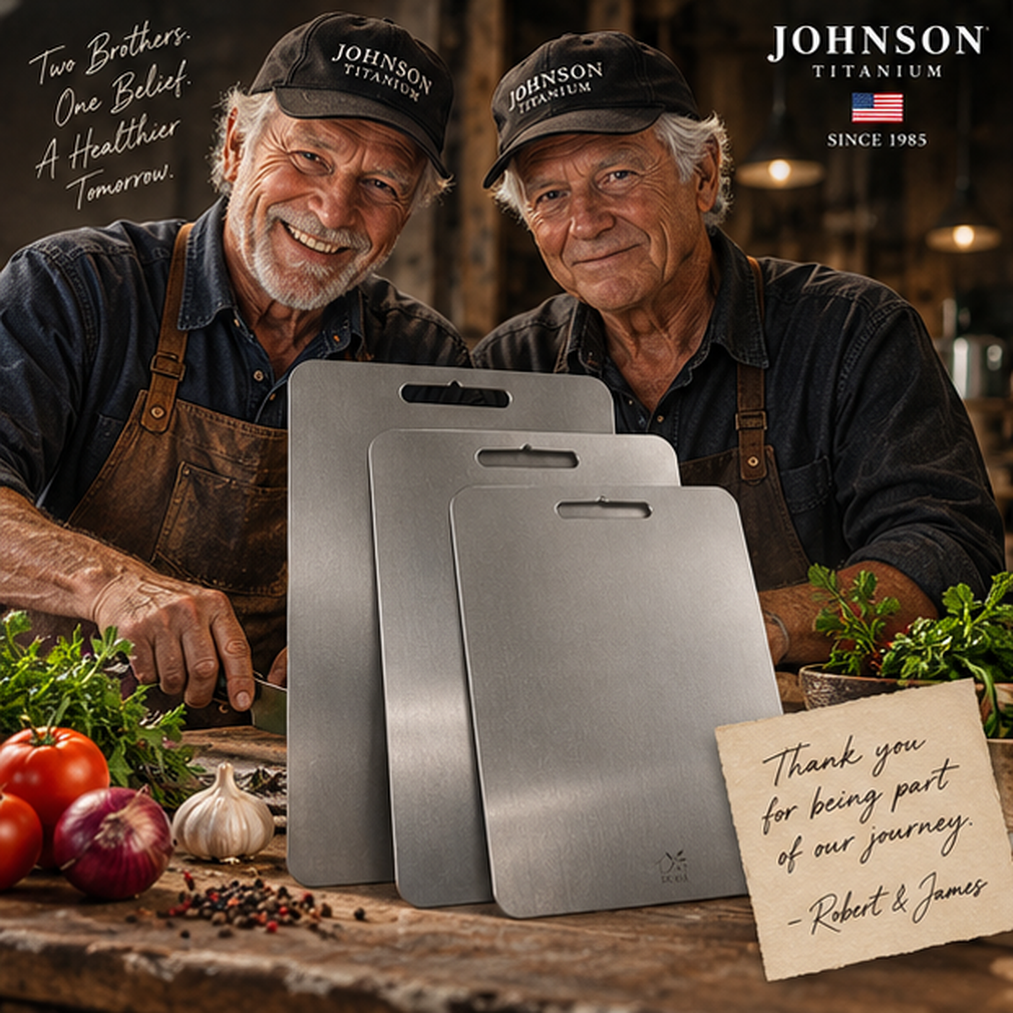 Johnson - Titanium Cutting Board