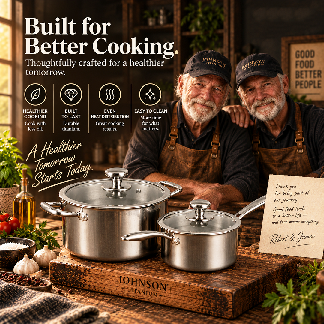 Johnson - Premium Titanium Cooking Pot