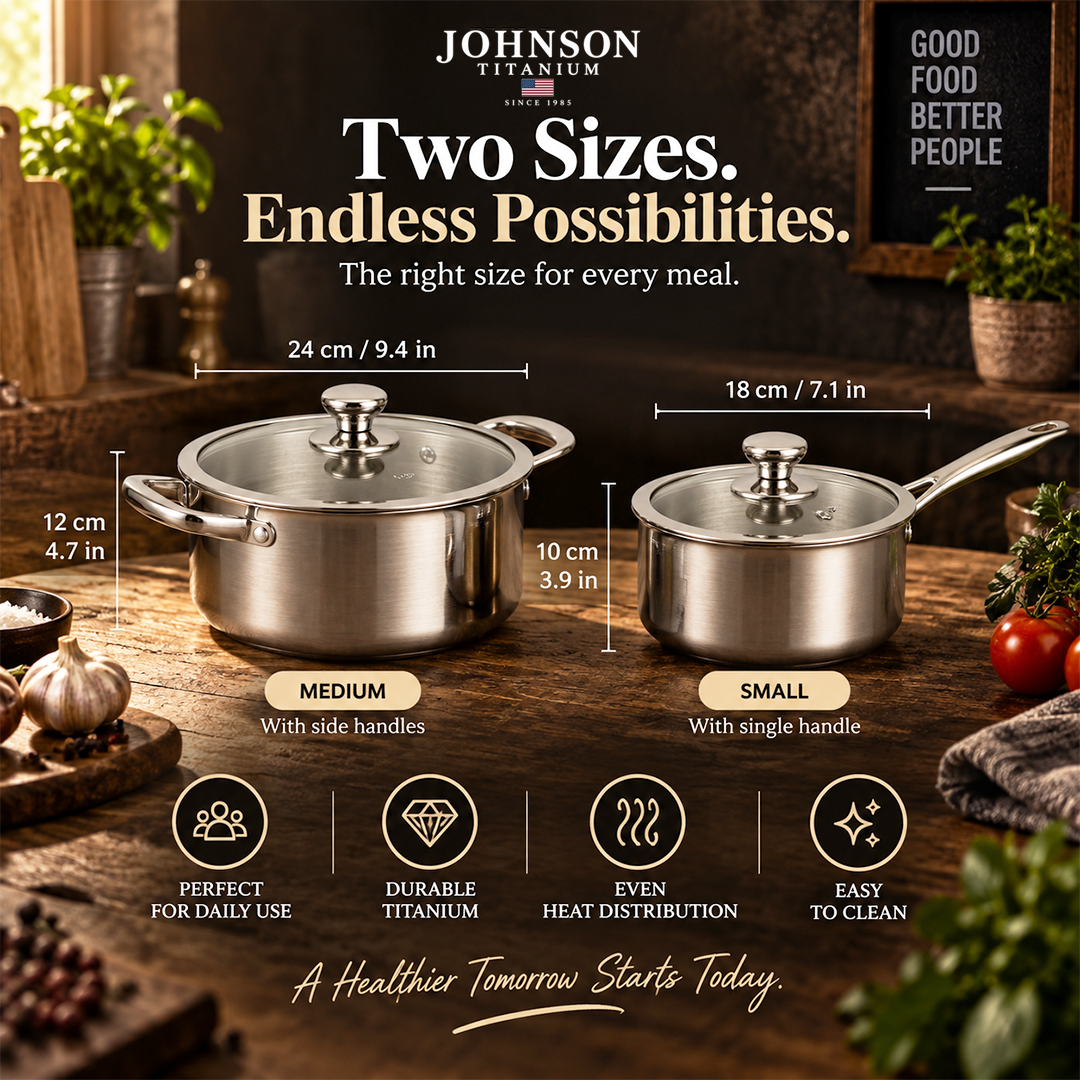 Johnson - Premium Titanium Cooking Pot