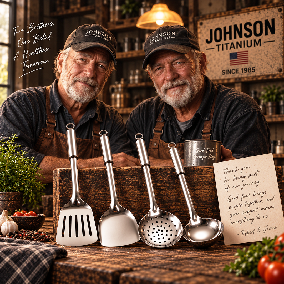 Johnson - Premium Titanium Kitchen Utensil Set