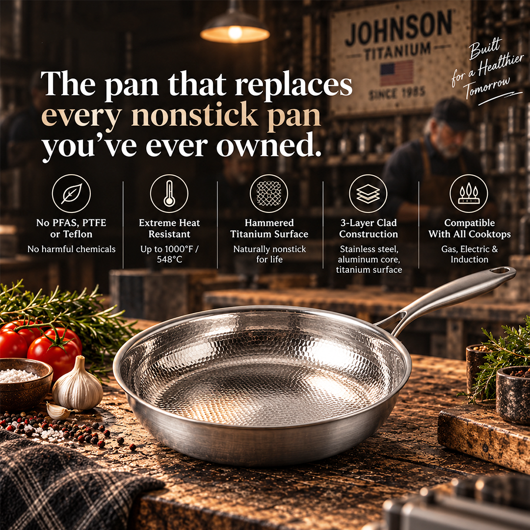 Johnson - Titanium Hammered Pan