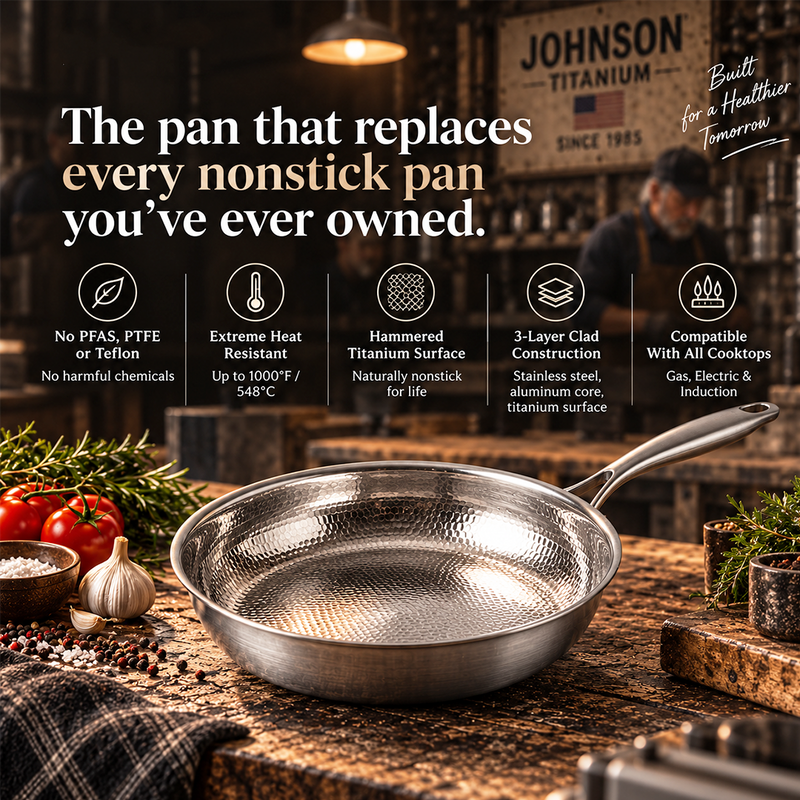 Johnson - Titanium Hammered Pan VIP