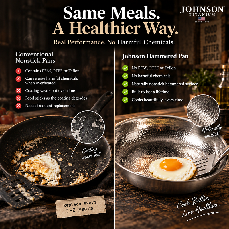 Johnson - Titanium Hammered Pan VIP
