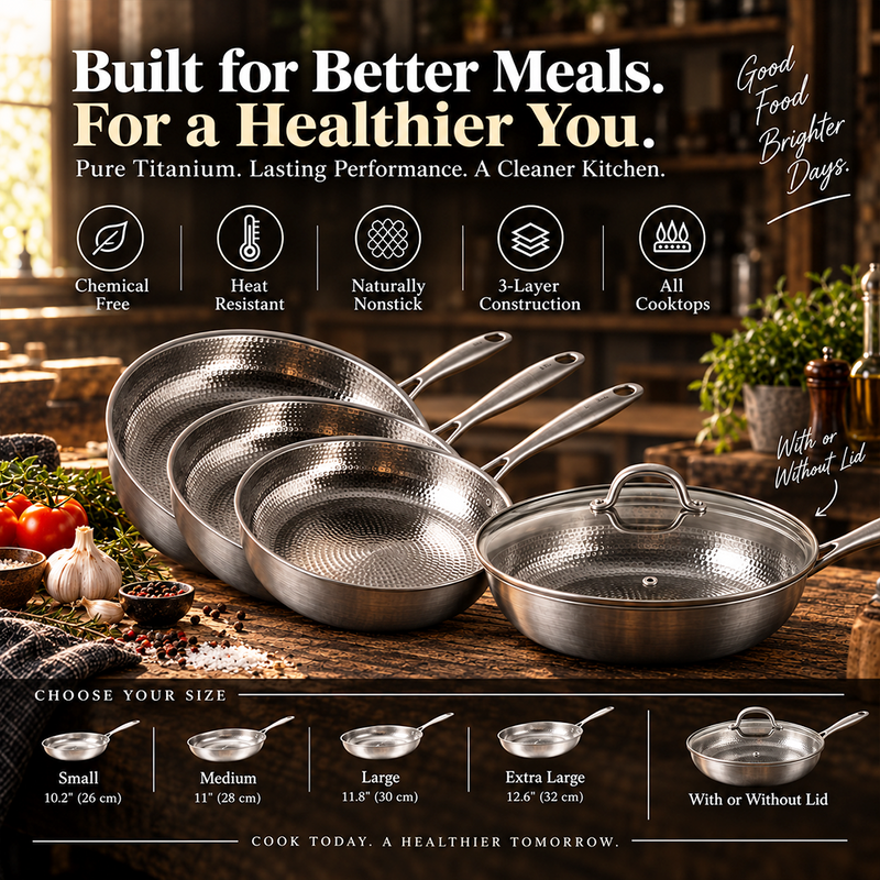 Johnson - Titanium Hammered Pan VIP
