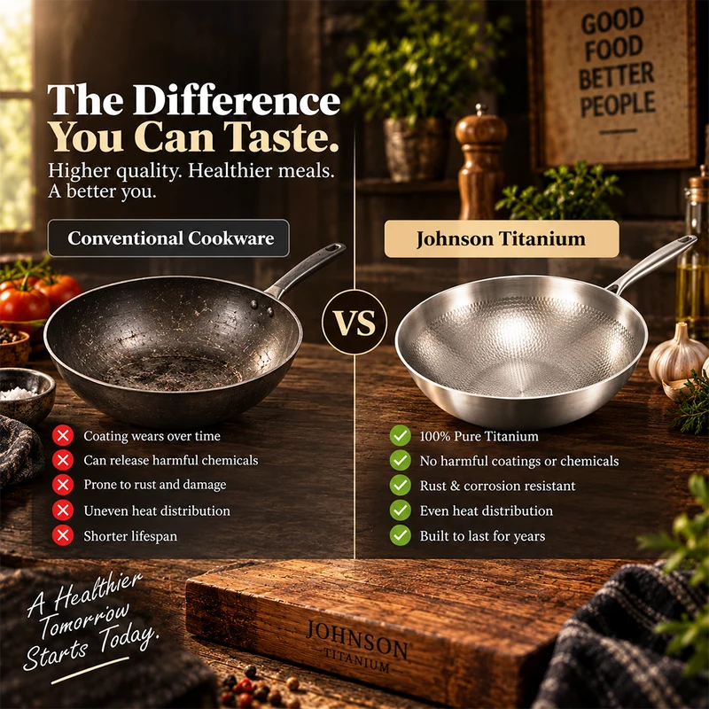 Johnson - Titanium Cookware Set Pro